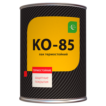 ЛАК 0,7кг КО-85 бесцв,терм,/250С/Церта