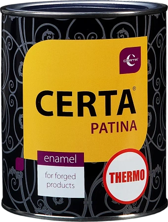 КраскаПатина/бирюзовый перламутр/0,08кг/термост(700С)кузнечная/Церта