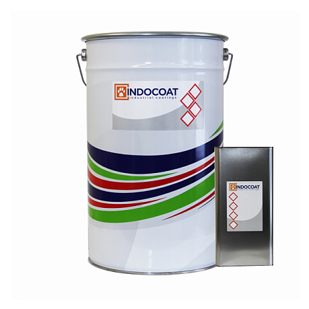 Индосингл ПУ, RAL 9018, грунт-эмаль полиуретановая, 1кг + отвердитель (250мл)